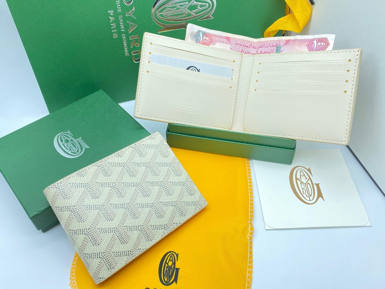 Goyard card wallet