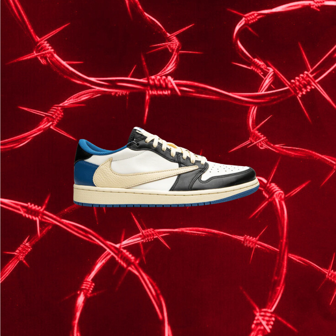 Travis scott Low Fragments Blue