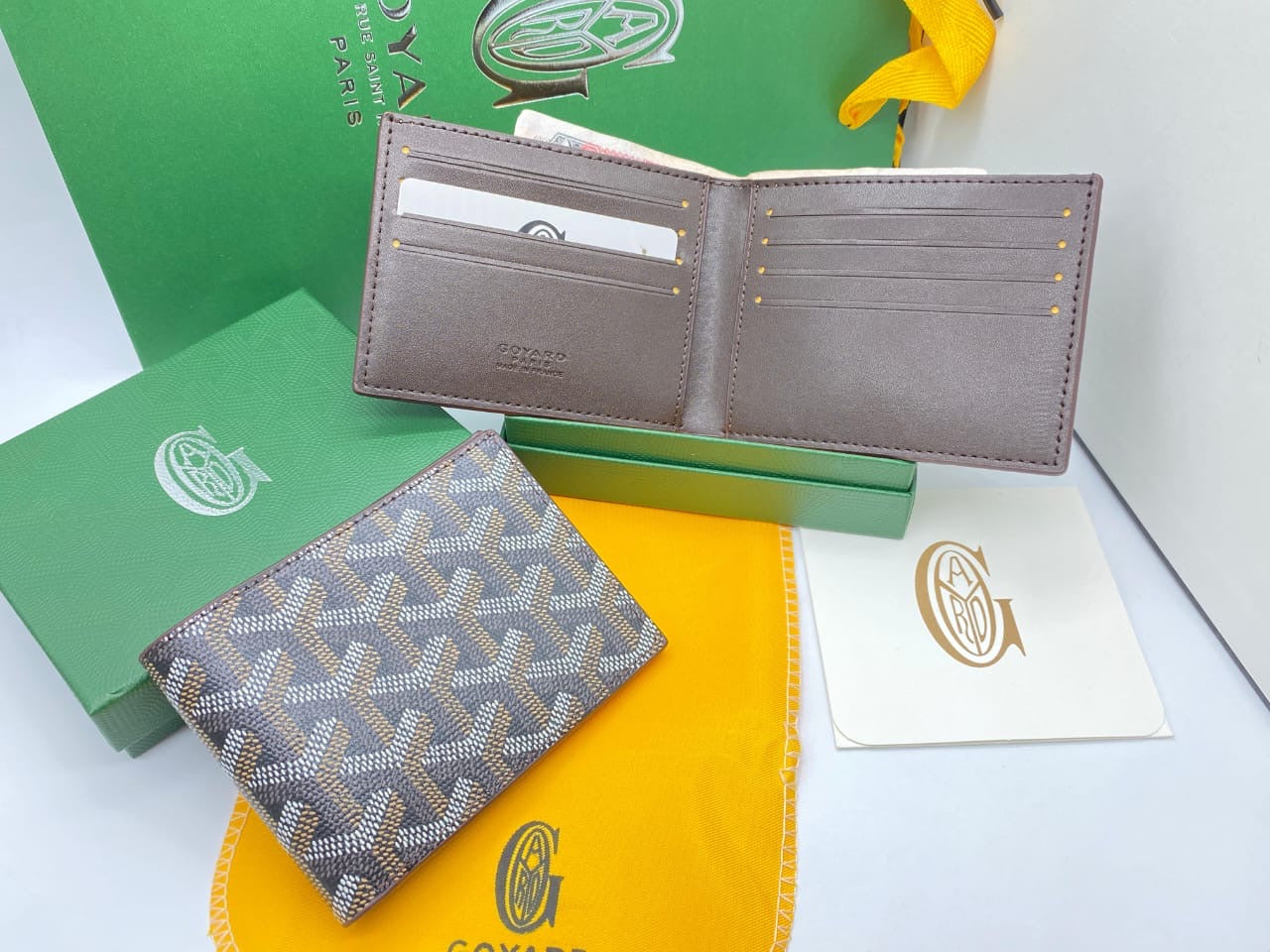 Goyard card wallet