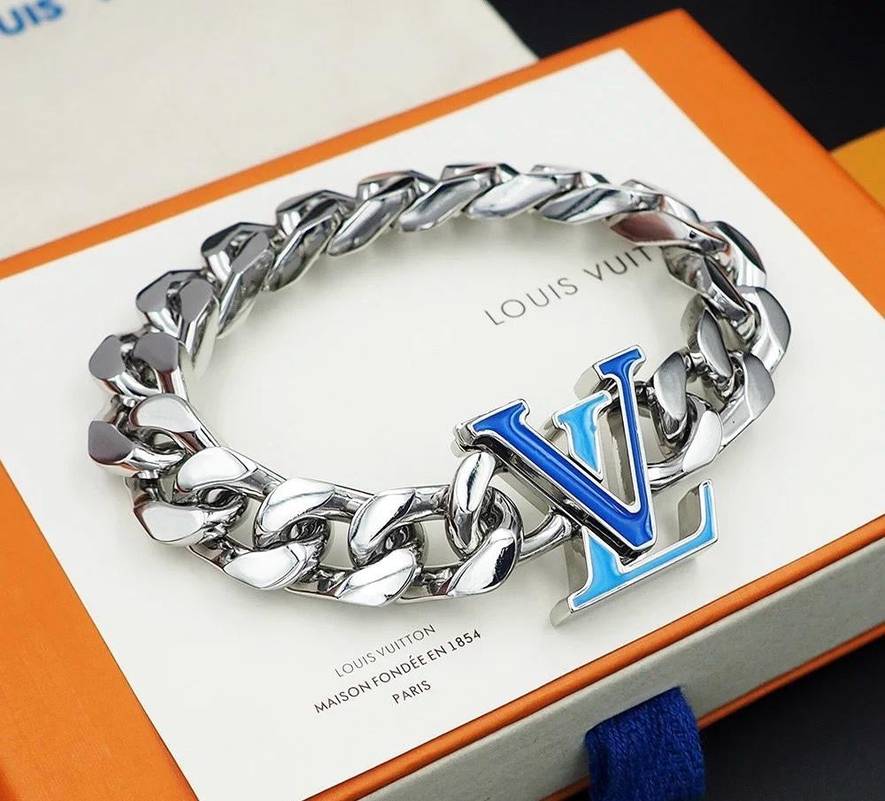 Louis Vuitton Monogram Chain Bracelet