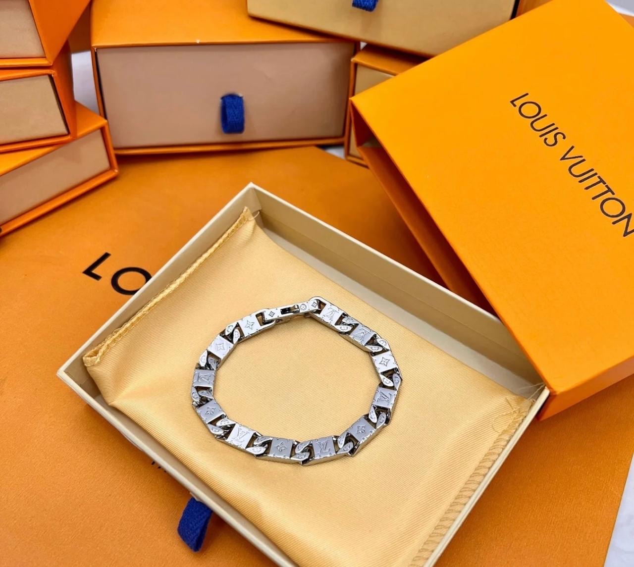 Louis Vuitton Monogram Chain Bracelet