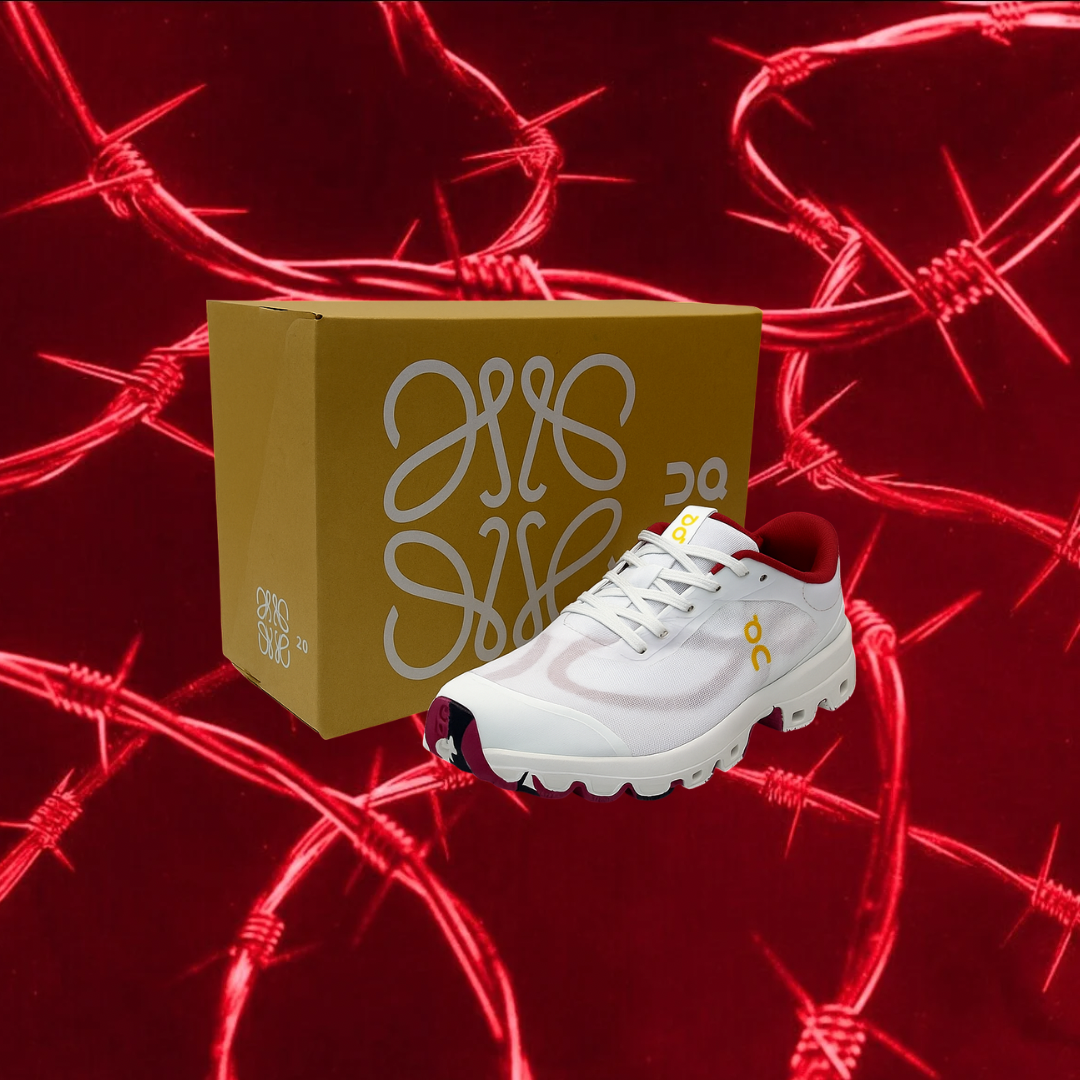 On x Loewe Cloudtilt 2.0 Ivory Red