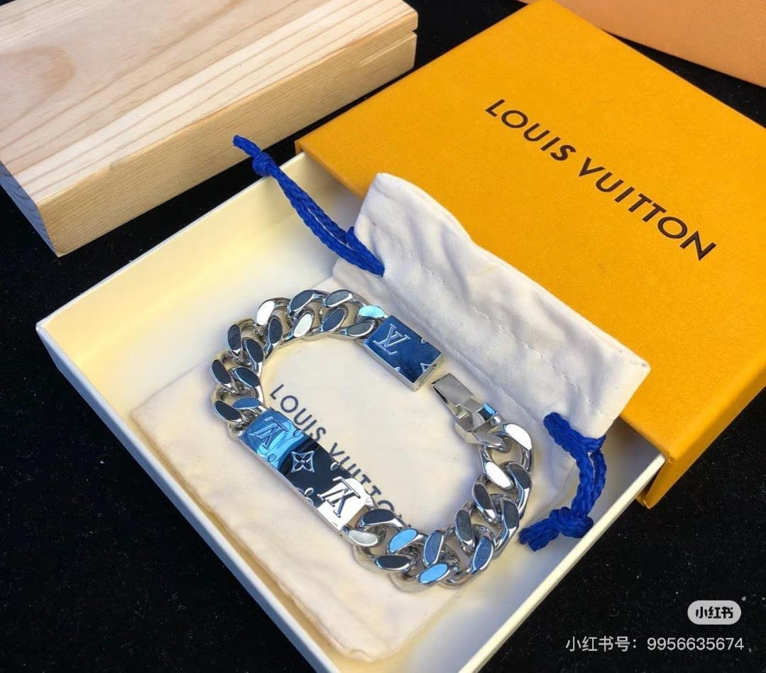 Louis Vuitton Monogram Chain Bracelet