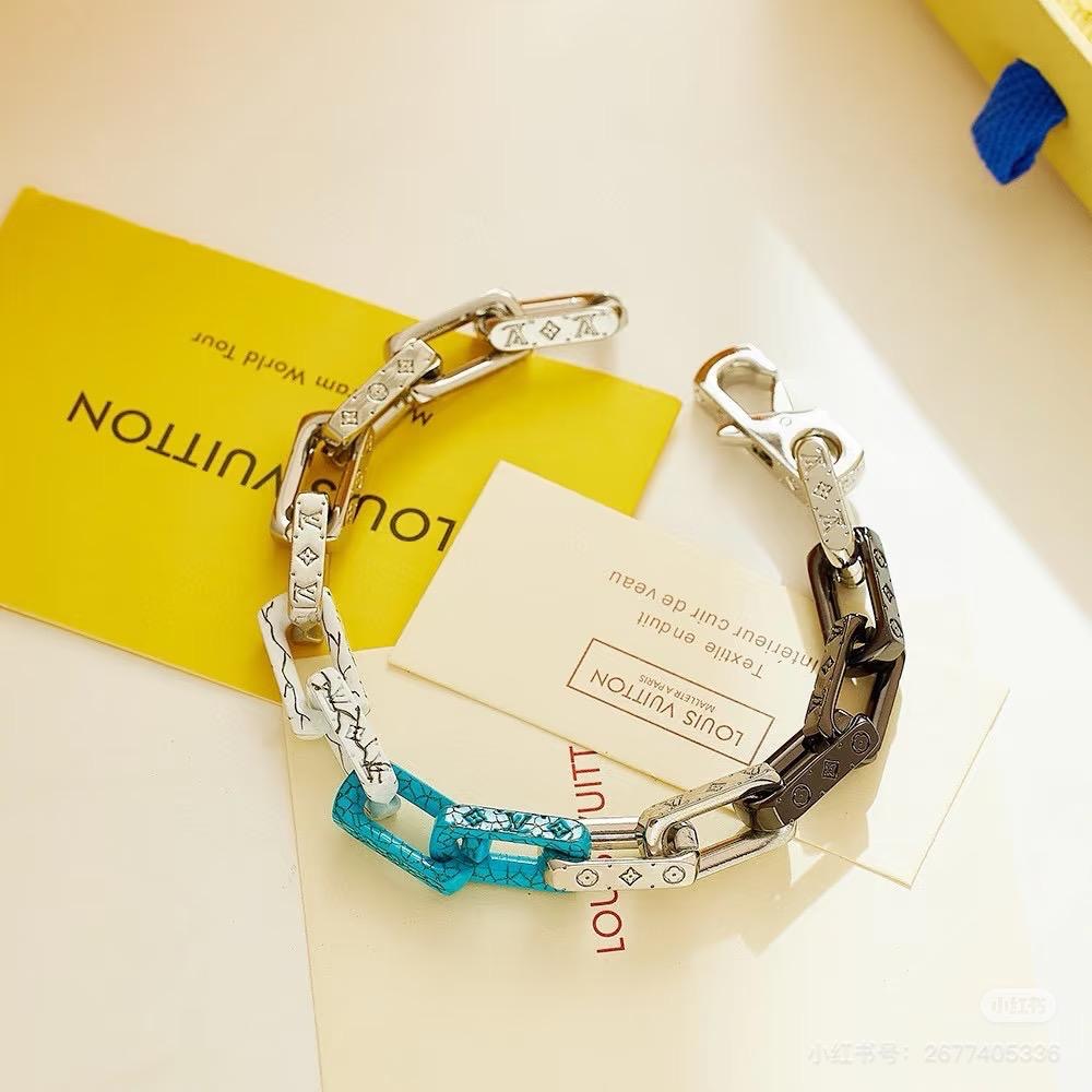 Louis Vuitton Monogram Chain Bracelet