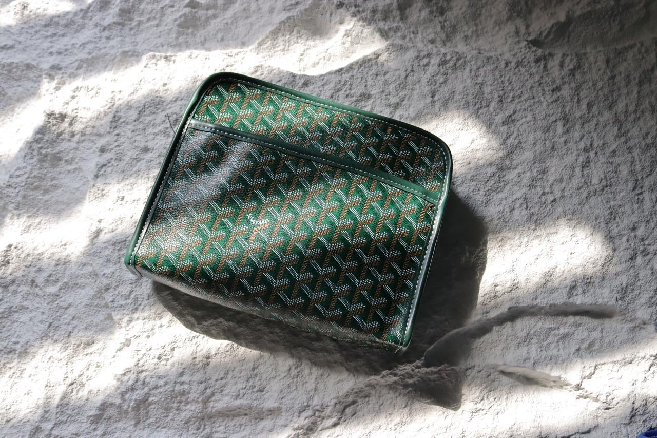 Goyard Clutch Bag Green