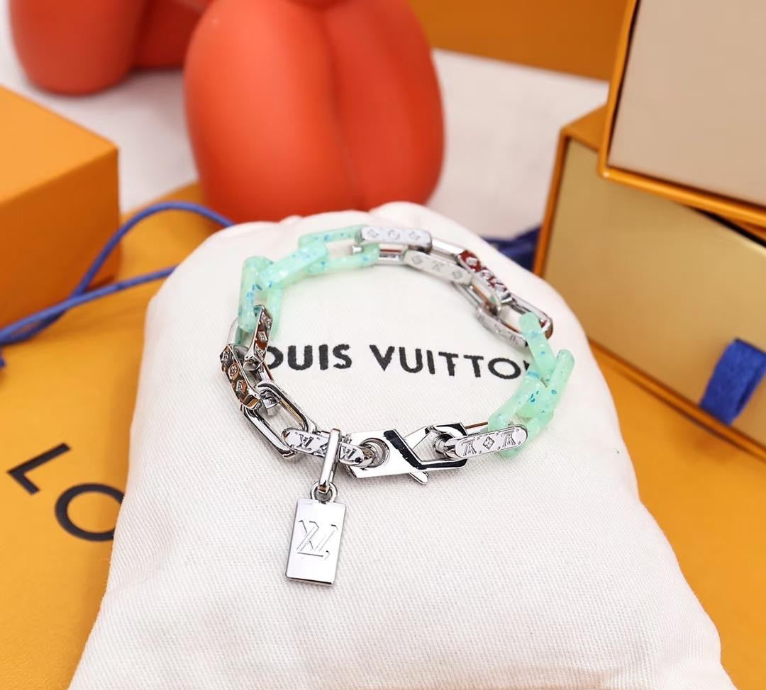 Louis Vuitton Monogram Chain Bracelet