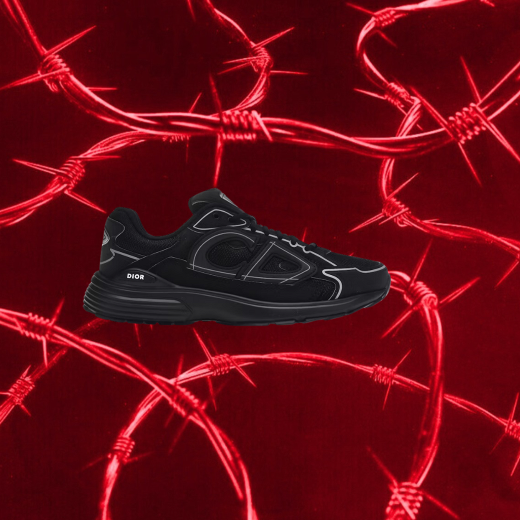 Dior B30 Black Reflective