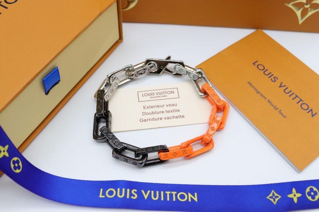 Louis Vuitton Monogram Chain Bracelet
