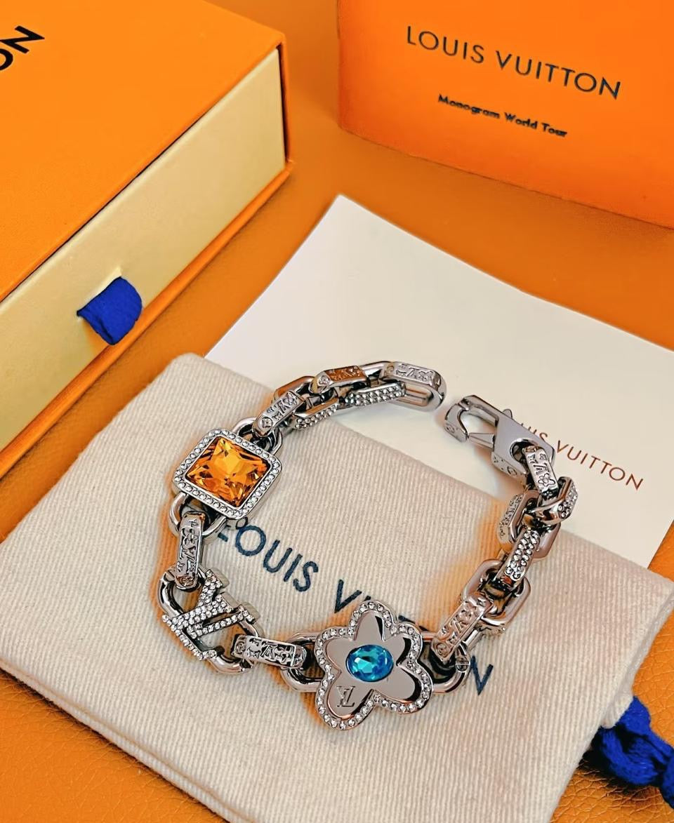 Louis Vuitton Monogram Chain Bracelet