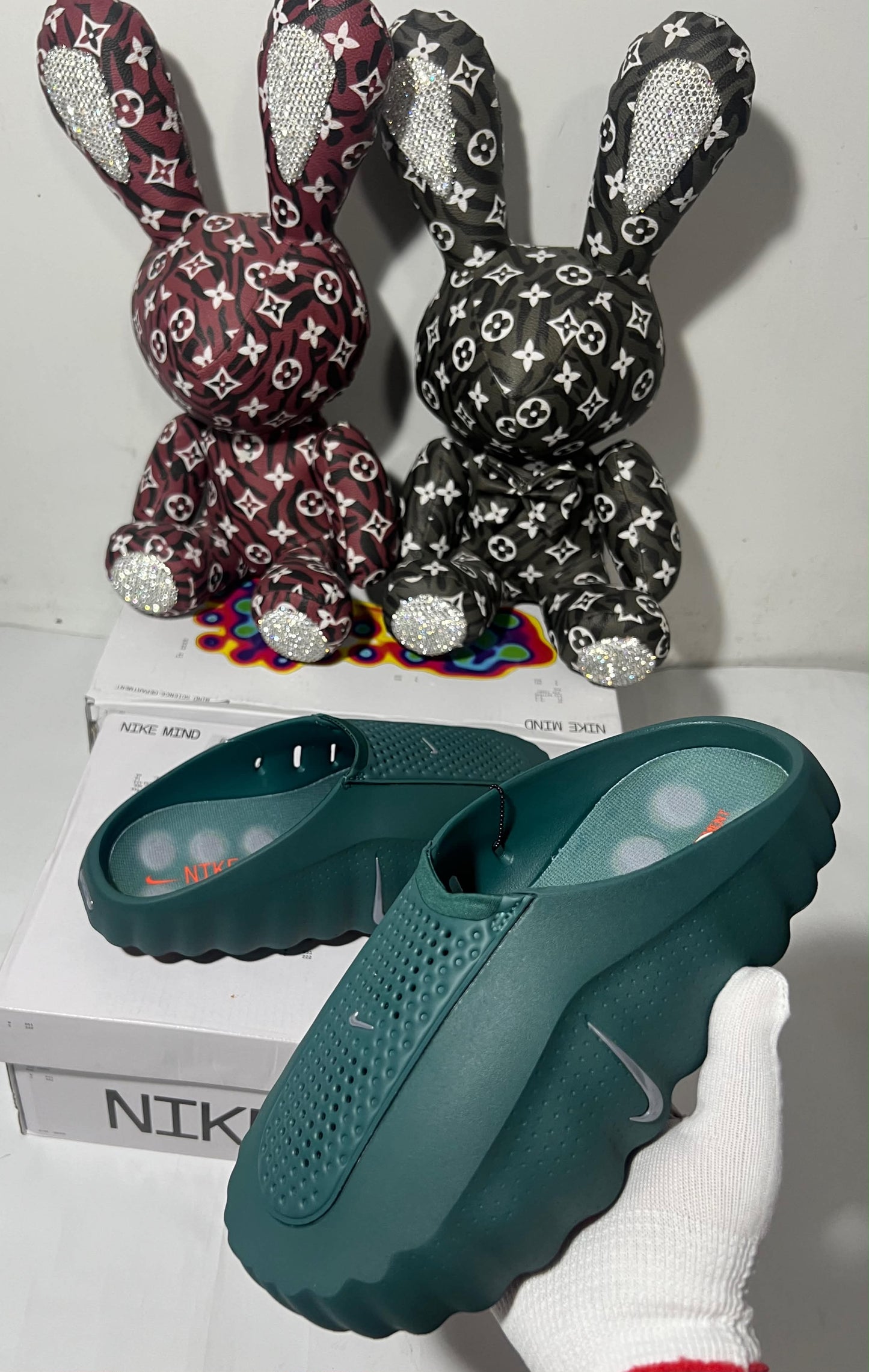 Nike Mind 001 mules Mineral slate 🎄🍀