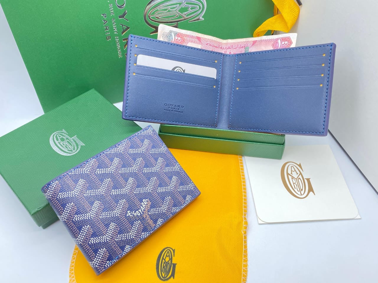Goyard card wallet