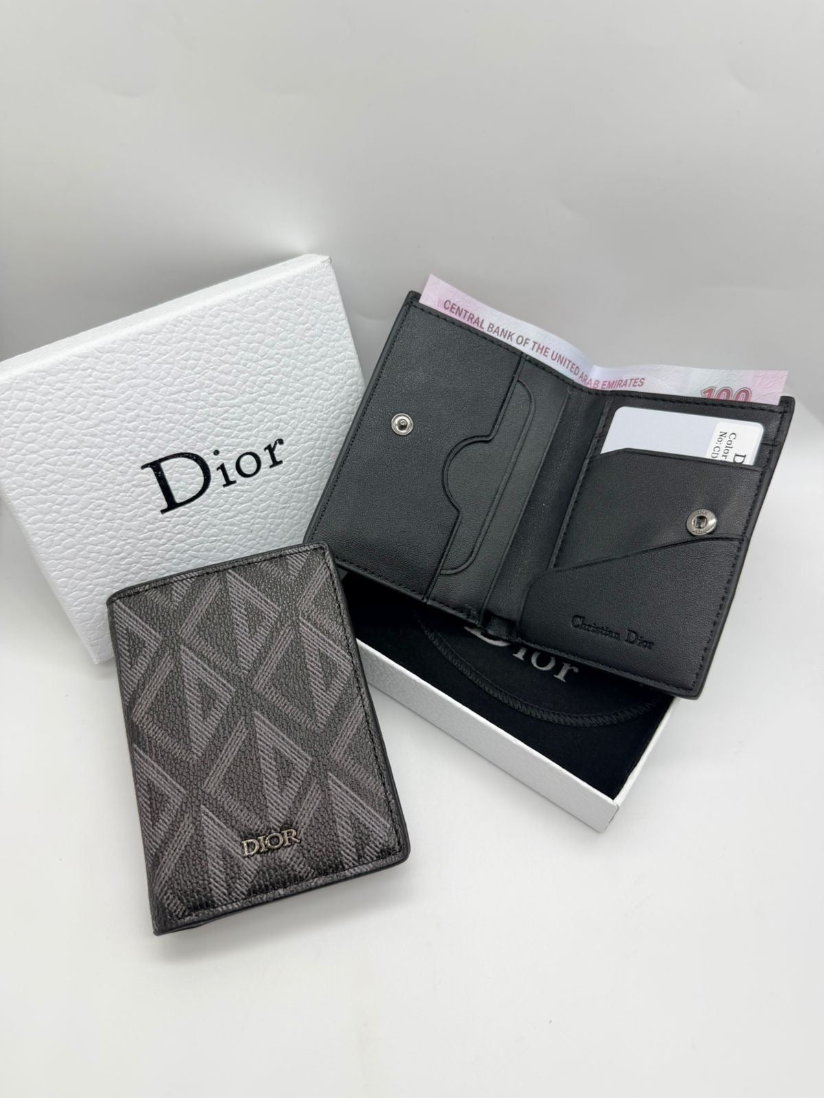 Dior card wallet