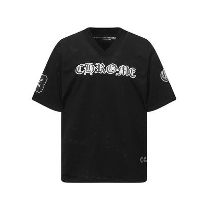 Chrome Hearts Mesh Stadium Football Jersey T-Shirts
