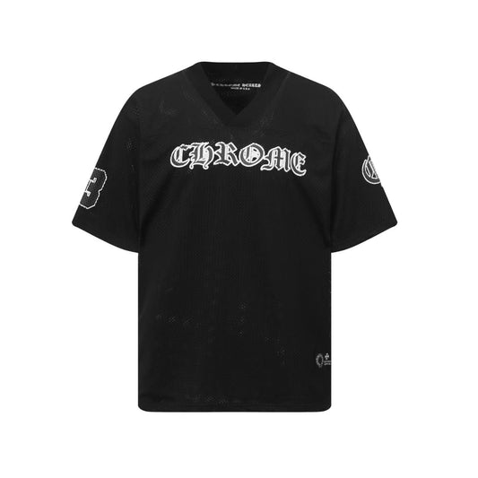 Chrome Hearts Mesh Stadium Football Jersey T-Shirts