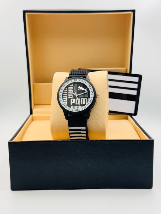 Puma Kids Watch Black