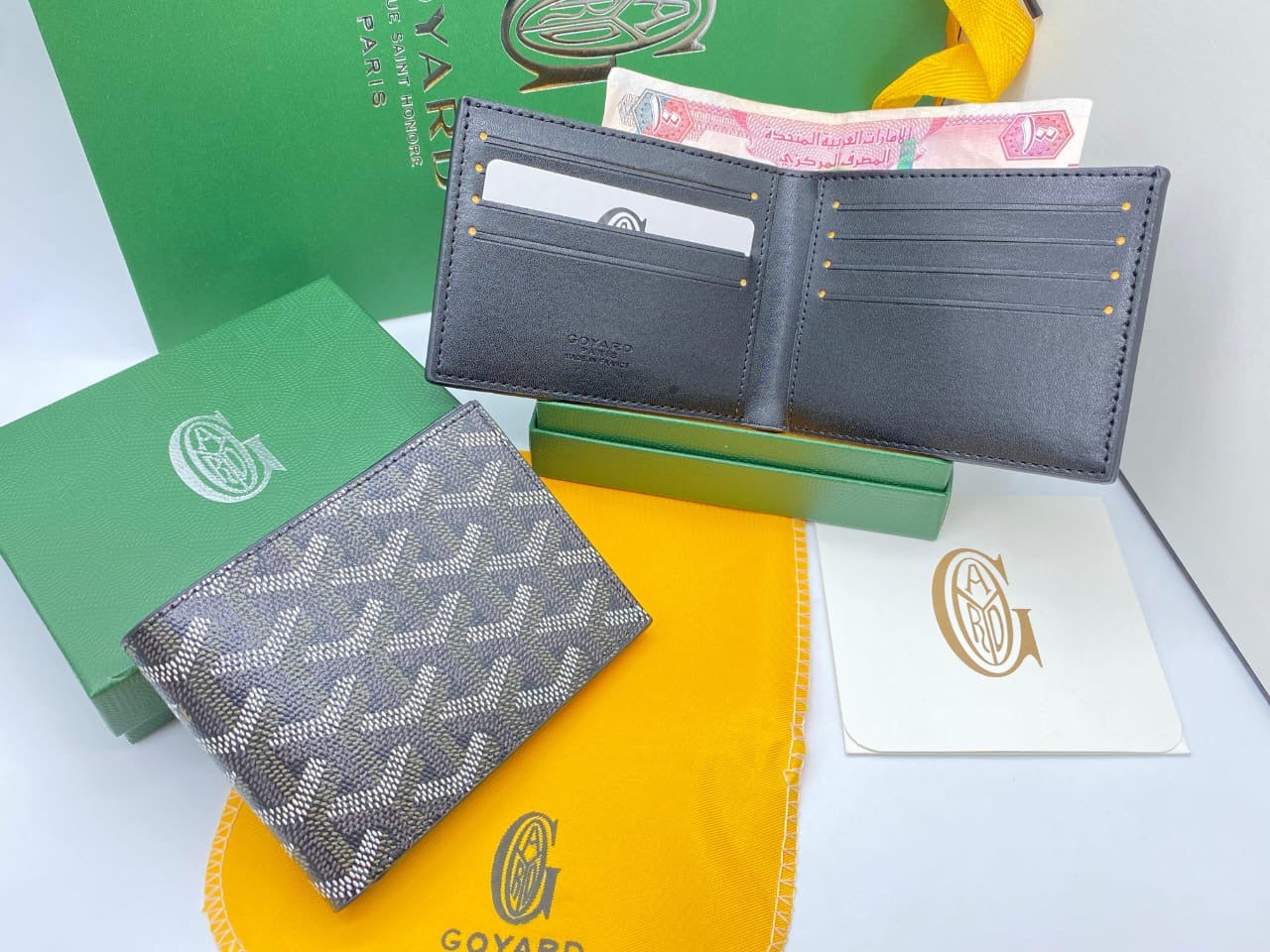 Goyard card wallet