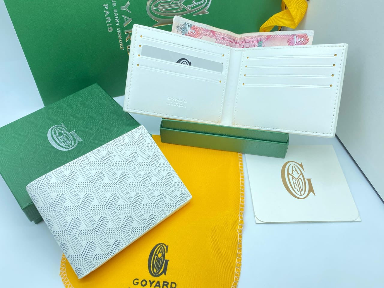 Goyard card wallet