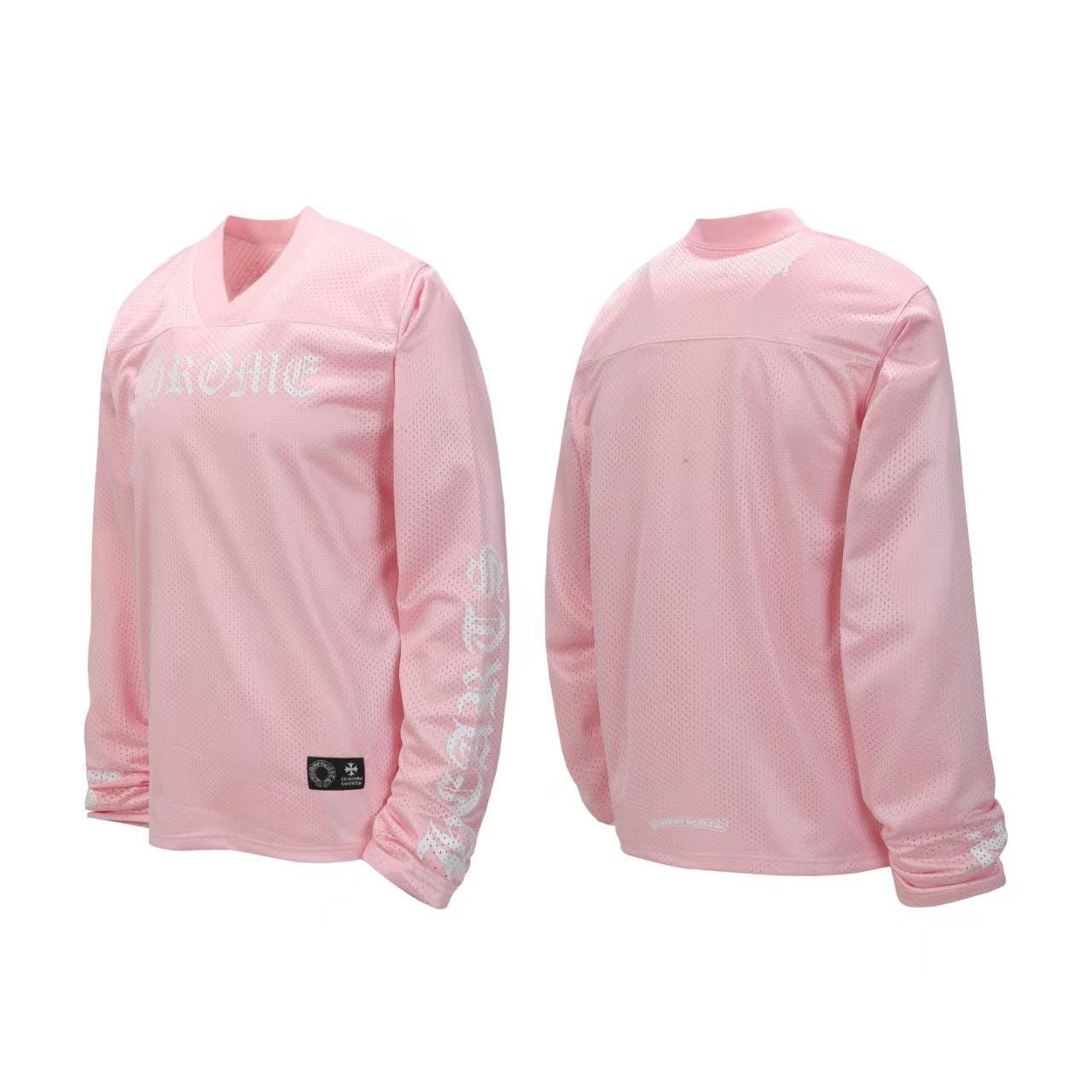 Chrome Hearts Mesh Stadium Football Jersey Long sleeve