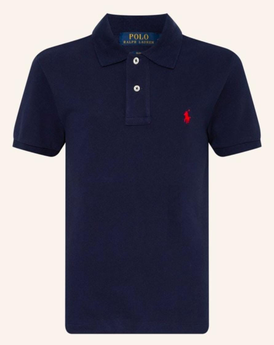 Polo Ralph Lauren Cotton Polo T- Shirt Navy