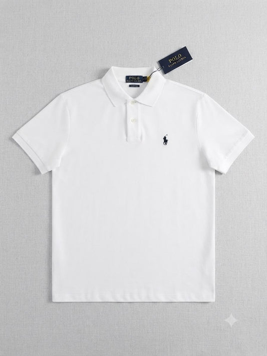 Polo Ralph Lauren Cotton Polo T- Shirt White