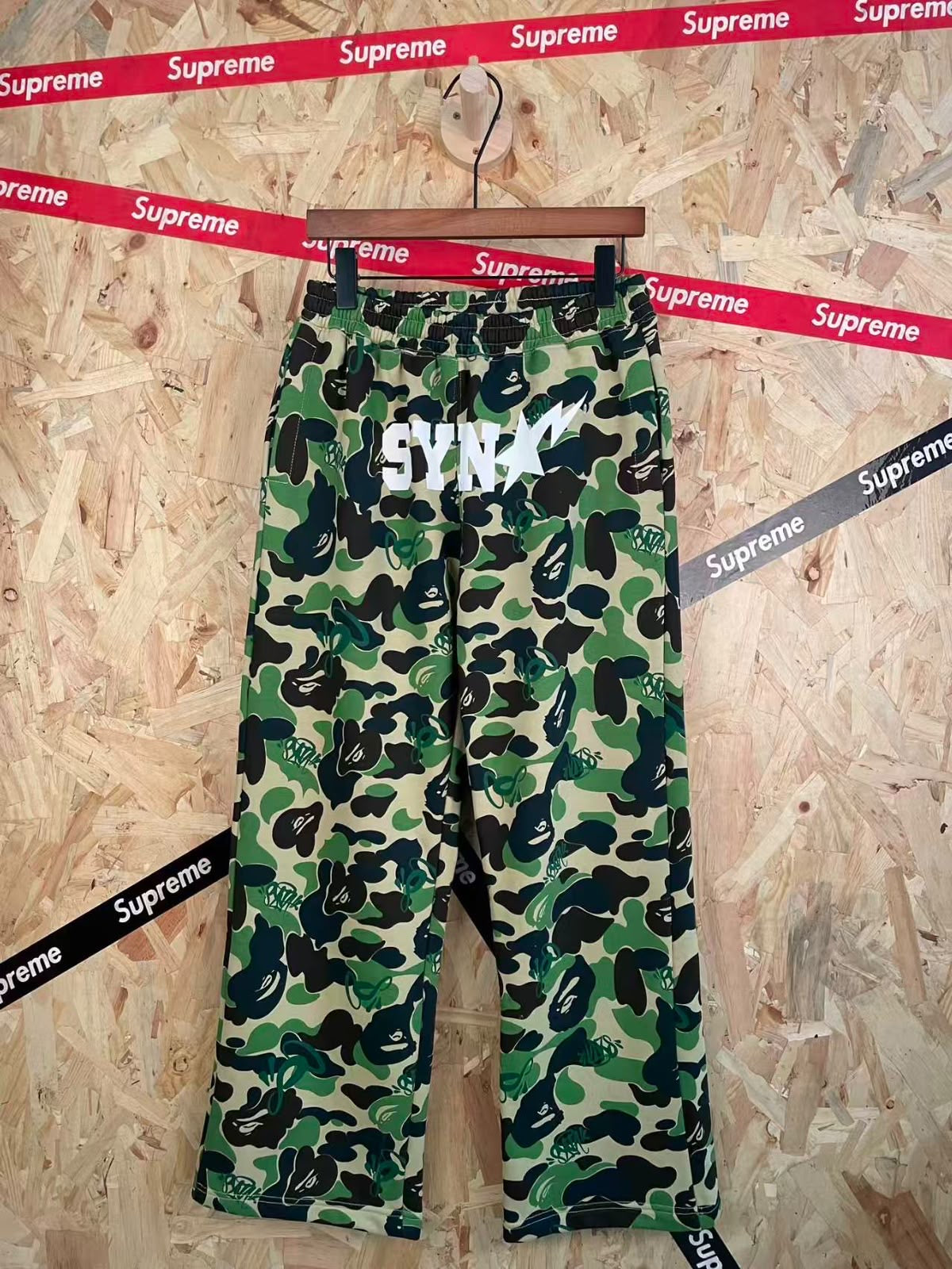 BAPE x Spotify x SYNA by Central Cee Camo Shark Full Zip Hoodie