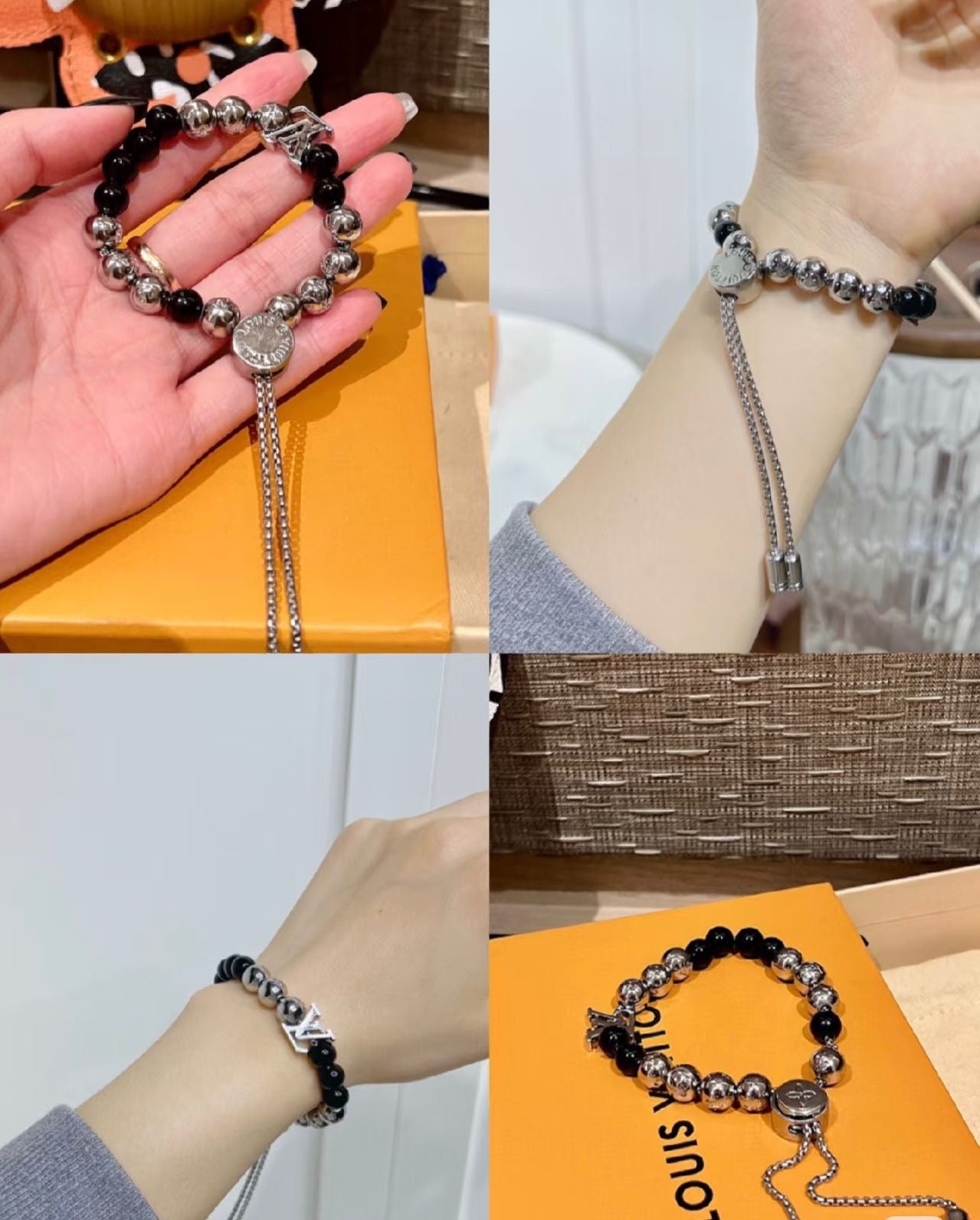 Louis Vuitton Monogram Chain Bracelet