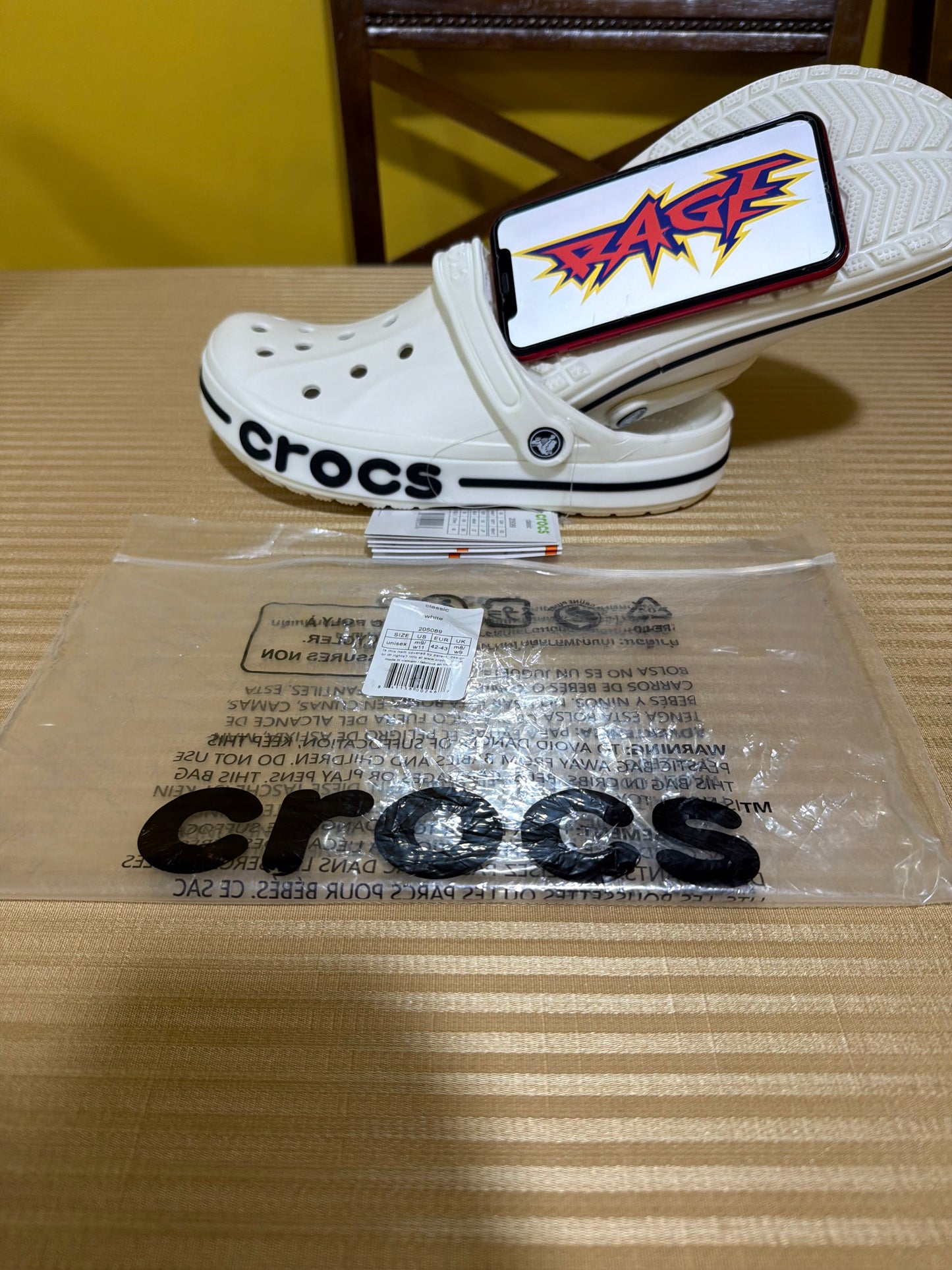 Crocs BayBand White