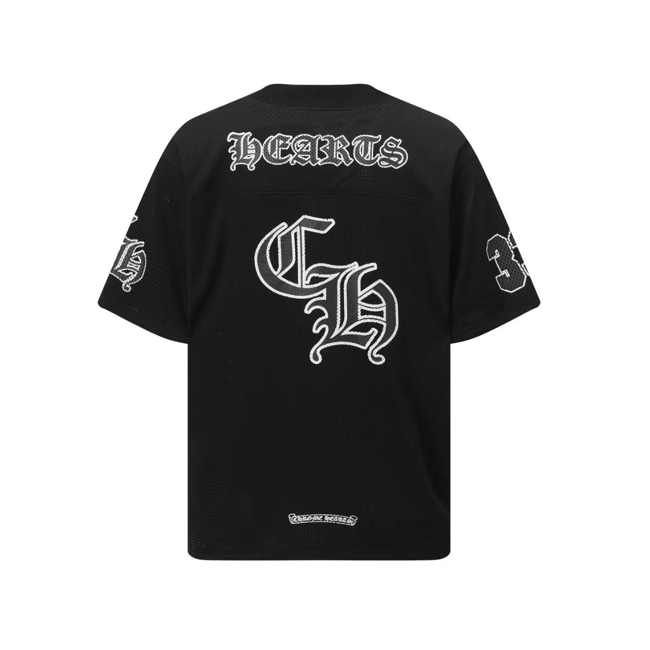 Chrome Hearts Mesh Stadium Football Jersey T-Shirts