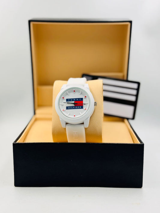 Tommy Hilfiger Kids Watch White
