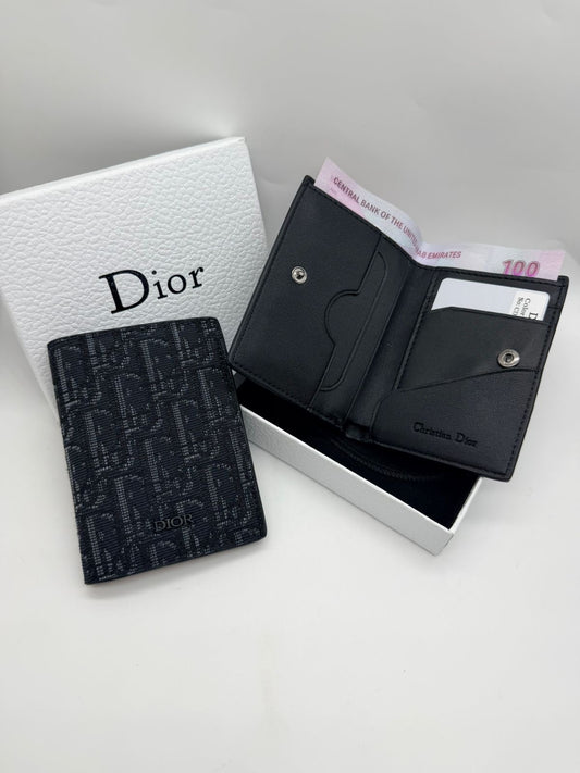 Dior card wallet