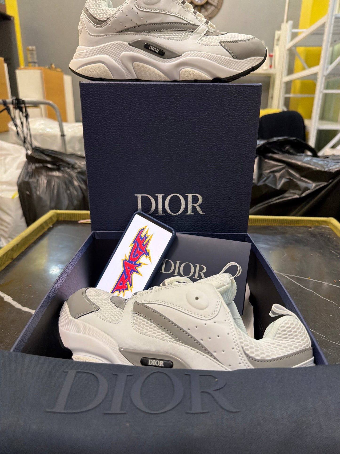 Double Treat Dior b22s White Reflective