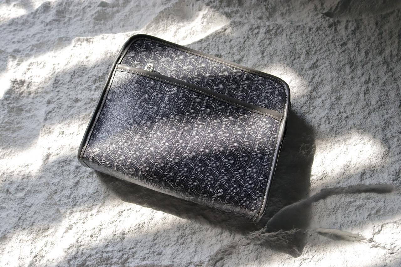 Goyard Clutch Bag Grey