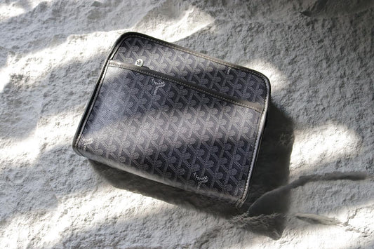 Goyard Clutch Bag Grey