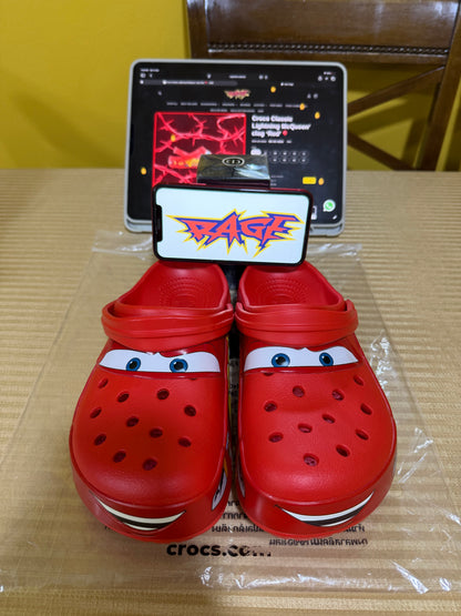 Crocs Classic Lightning McQueen' clog ‘Red’ 🎈