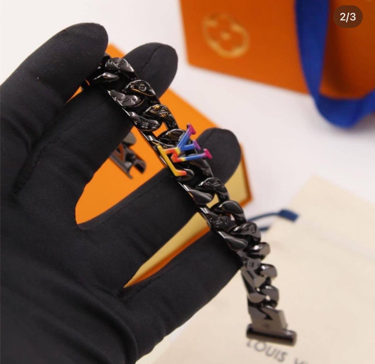 Louis Vuitton Monogram Chain Bracelet