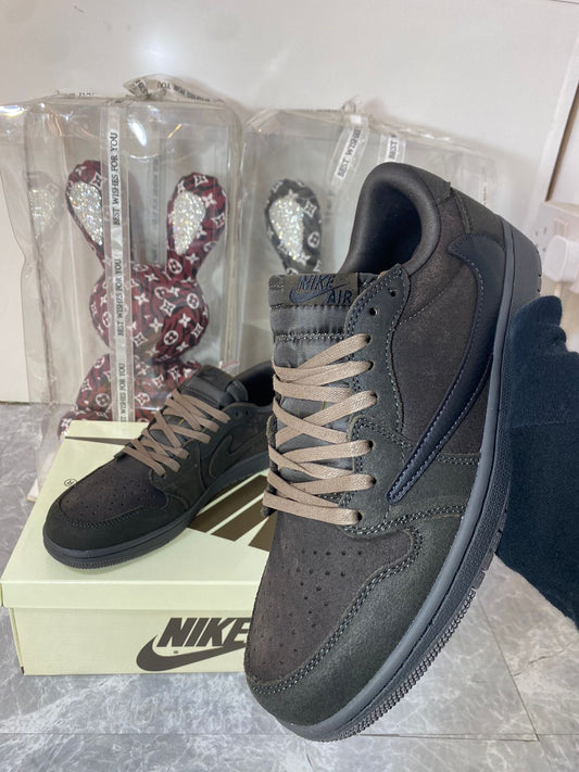 Jordan x Travis Scott Air Jordan 1 Low OG "Velvet Brown" 🐻🌰