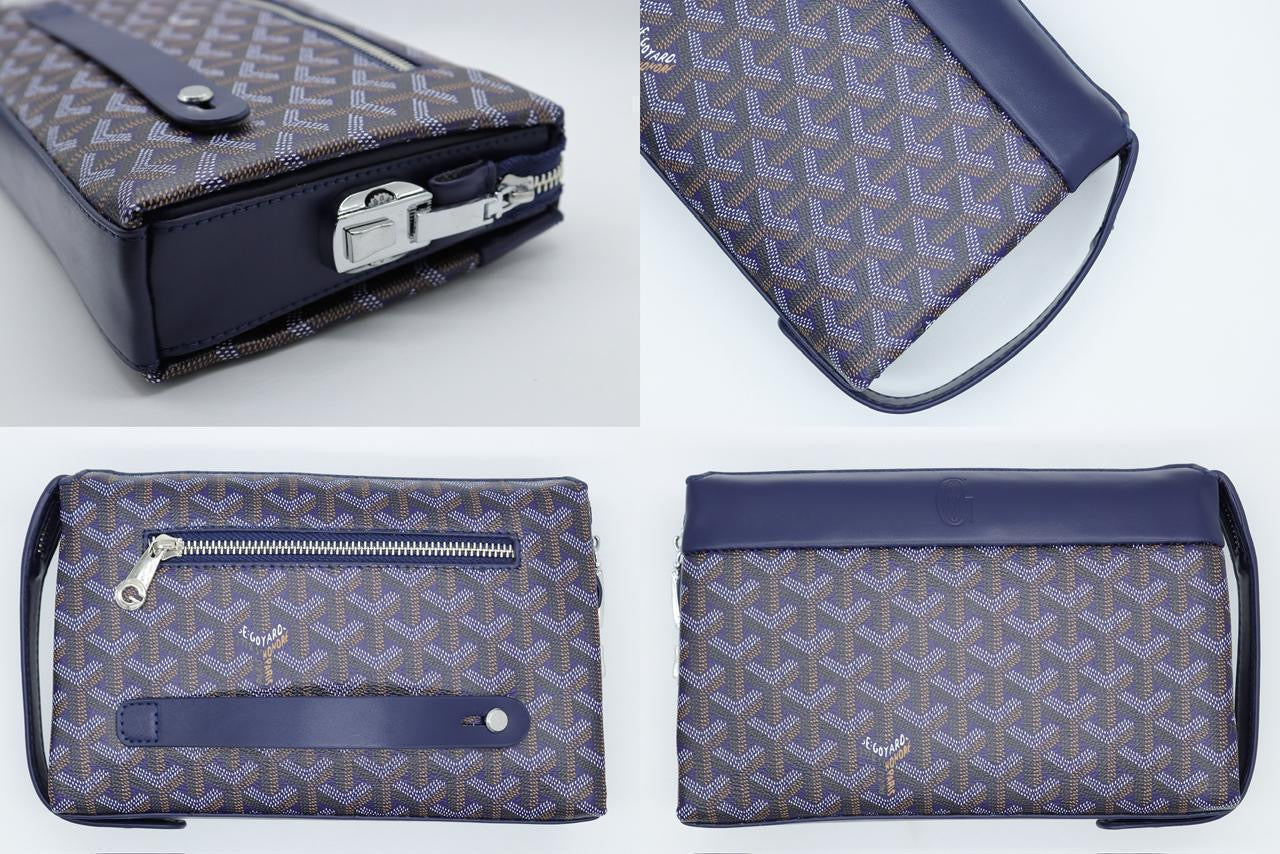 Goyard pouch Navy