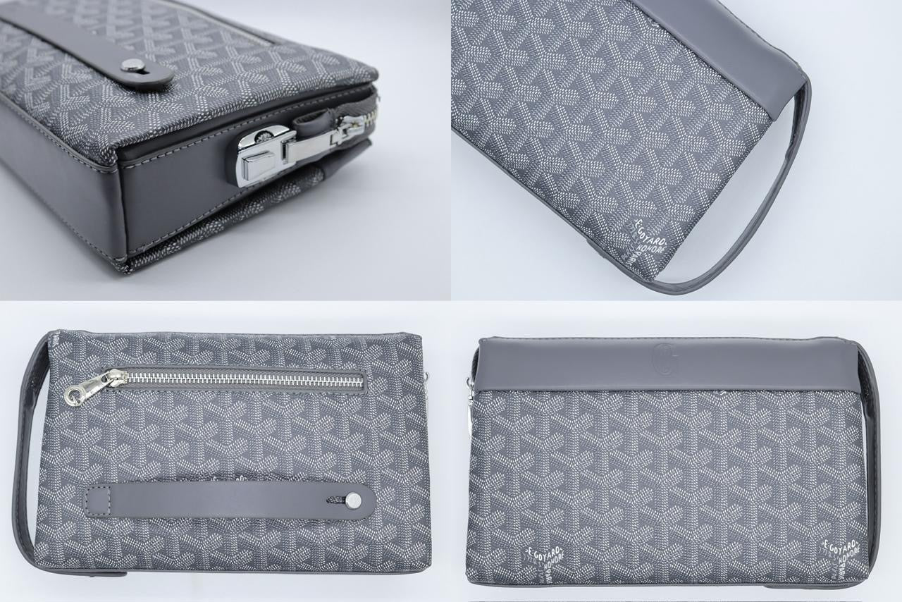 Goyard pouch Grey