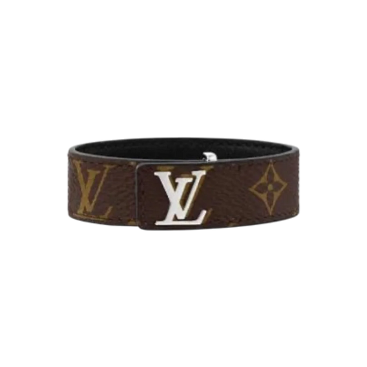 LV Slim Bracelet Brown