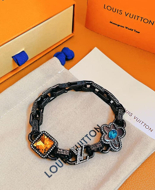 Louis Vuitton Monogram Chain Bracelet