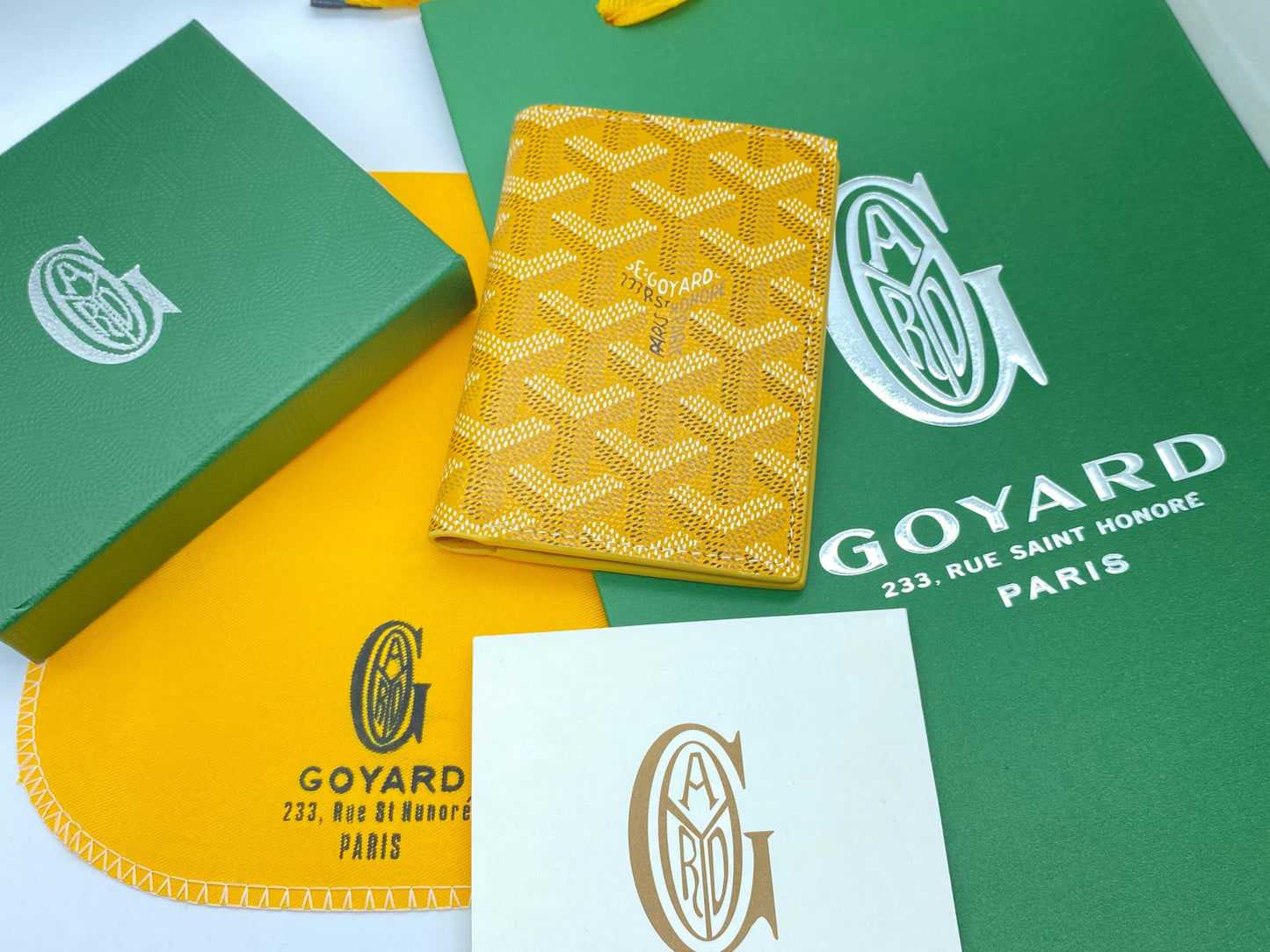 Goyard card wallet