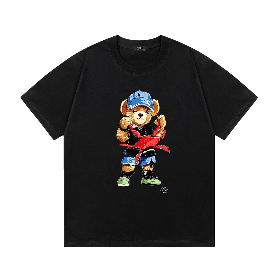 Polo Bear By Ralph Lauren Cotton  T- Shirt