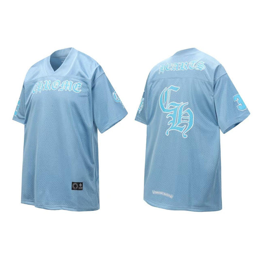 Chrome Hearts Mesh Stadium Football Jersey T-Shirt