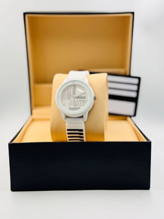 Puma Kids Watch White
