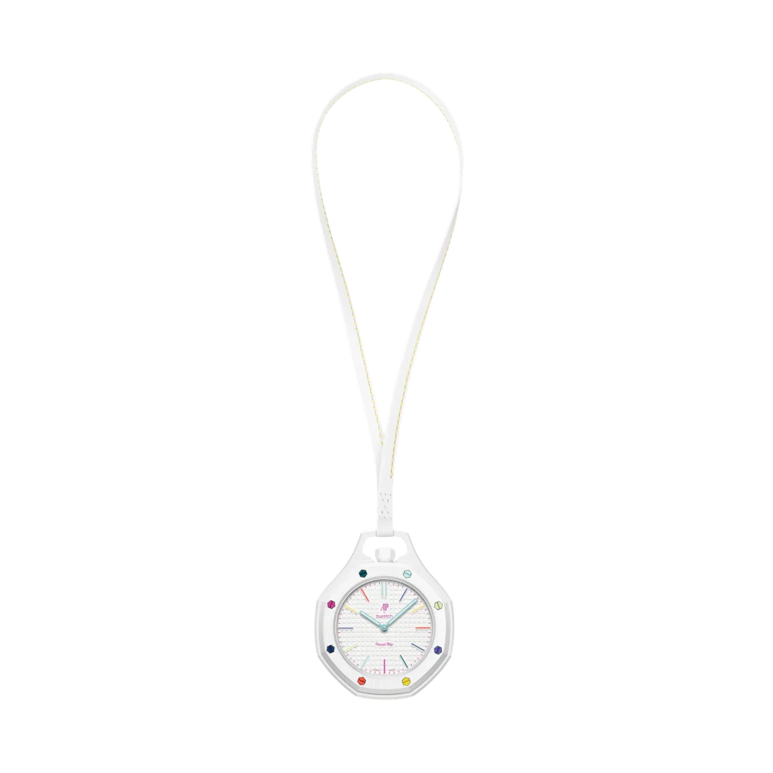 Swatch x AP Royal Pop "HUIT BLANC"