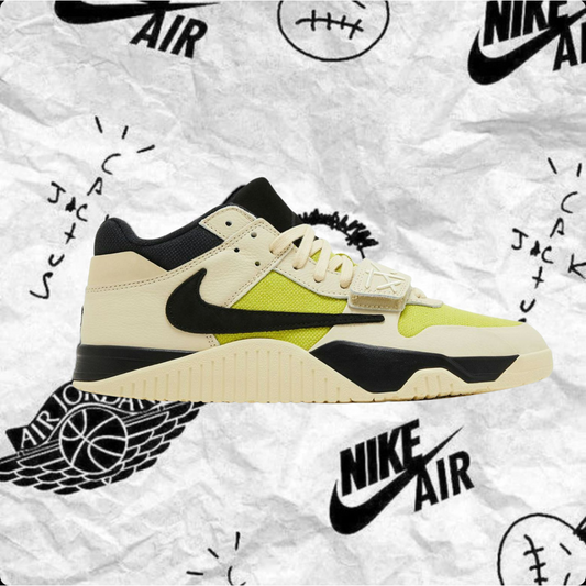 Jordan
x Travis Scott Jumpman Jack TR "Muslin/Black/Bright Cactus”🌵