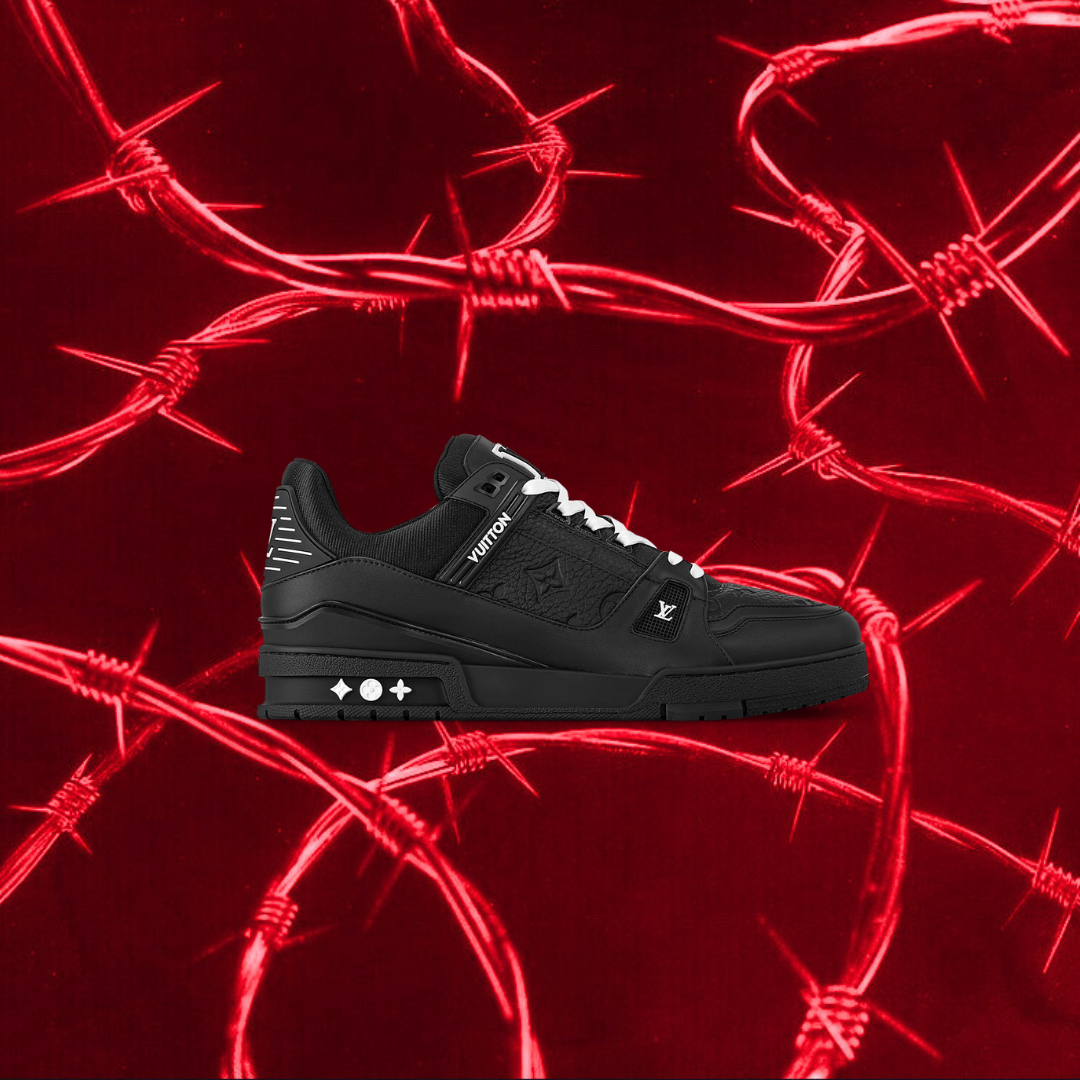 LOUIS VUITTON TRAINER BLACK