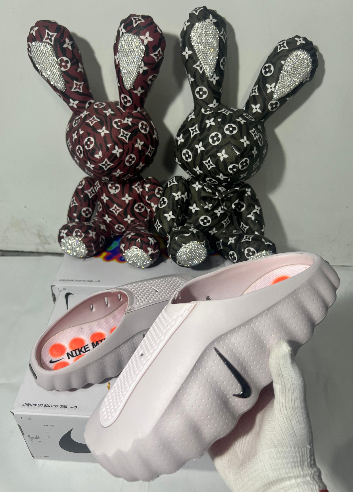 Nike Mind 001 mules in a "Pearl Pink"🌸