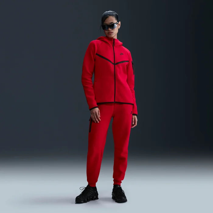 Red Tech Fleece TrackSuit