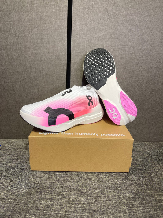 On CloudBoom Strike LS Pink